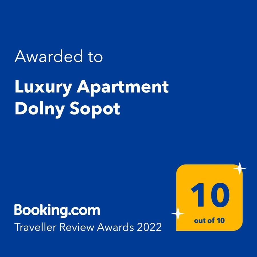 Eternity Luxury Apartment Dolny Сопот Экстерьер фото